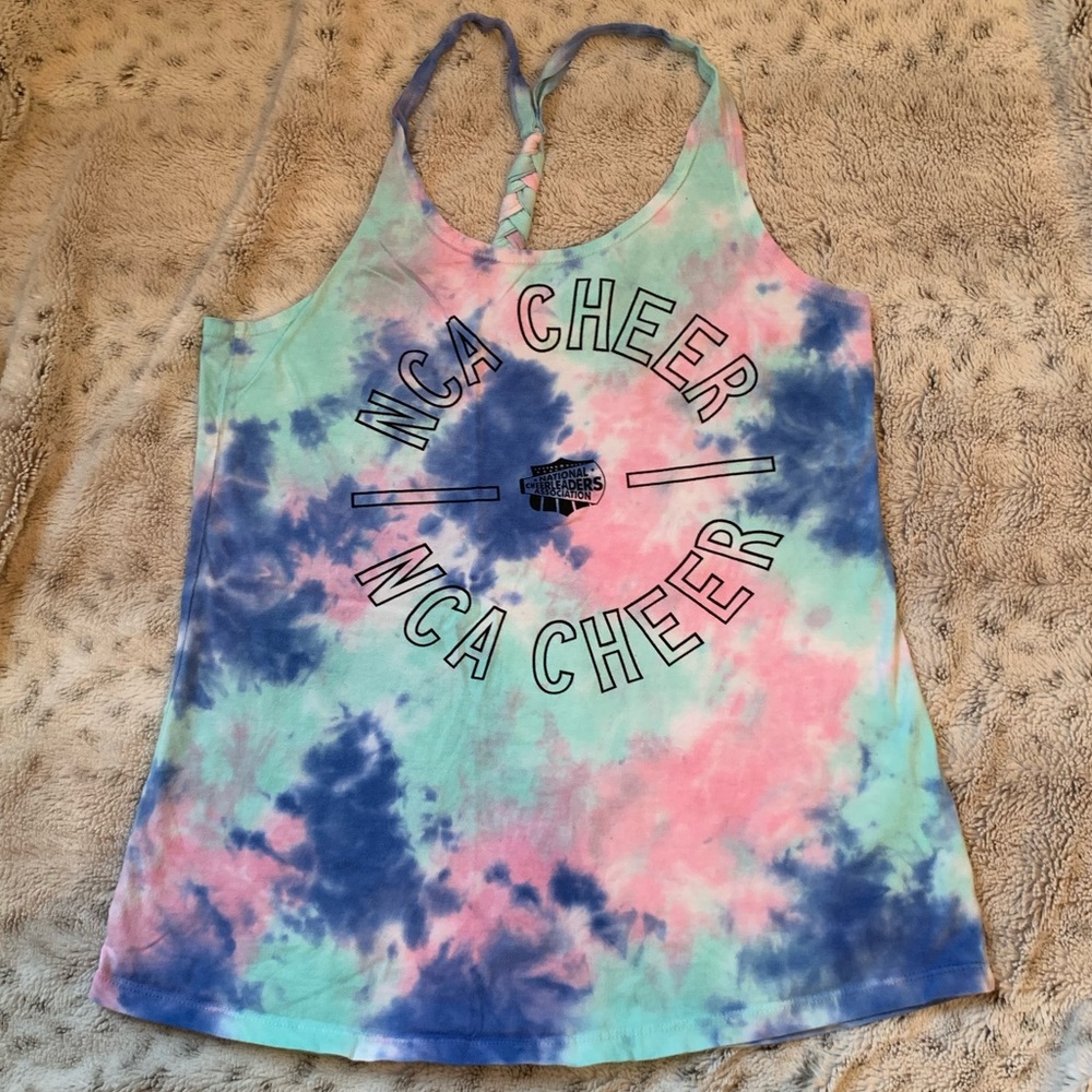 NCA cheer tank top